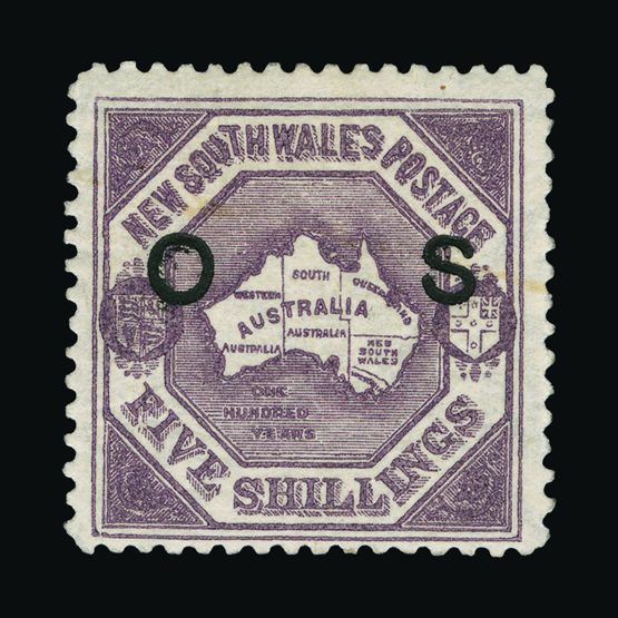 Lot 1729 - australia - officials 1890-91 -  UPA UPA Sale #84 worldwide Collections