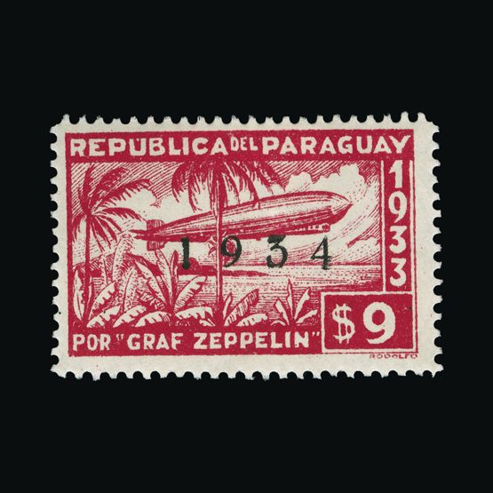 Lot 17504 - Paraguay 1934 -  UPA UPA Sale #84 worldwide Collections
