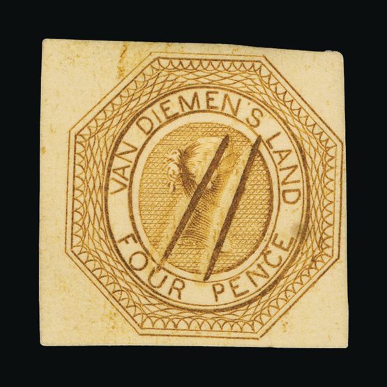 Lot 1779 - Australia - States - Tasmania 1853 -  UPA UPA Sale #84 worldwide Collections