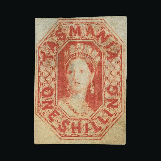 Lot 1783 - Australia - States - Tasmania 1858 -  UPA UPA Sale #84 worldwide Collections