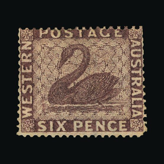 Lot 1807 - Australia - States - Western Australia 1861 -  UPA UPA Sale #84 worldwide Collections
