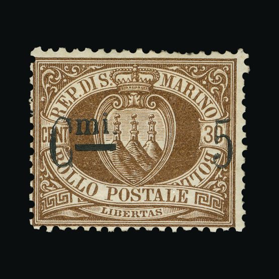 Lot 18404 - San Marino 1892 - UPA UPA Sale #84 worldwide Collections Lot 18404 - San Marino 1892 - UPA UPA Sale #84 worldwide Collections