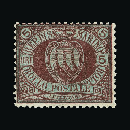 Lot 18408 - San Marino 1892-94 - UPA UPA Sale #84 worldwide Collections Lot 18408 - San Marino 1892-94 - UPA UPA Sale #84 worldwide Collections
