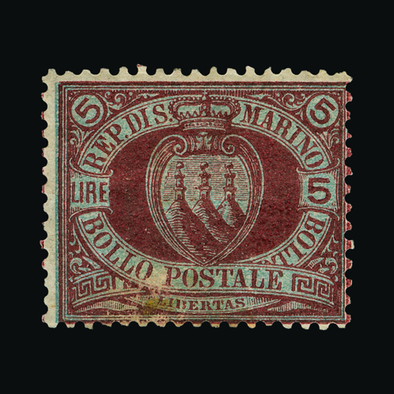 Lot 18409 - San Marino 1892-94 - UPA UPA Sale #84 worldwide Collections Lot 18409 - San Marino 1892-94 - UPA UPA Sale #84 worldwide Collections