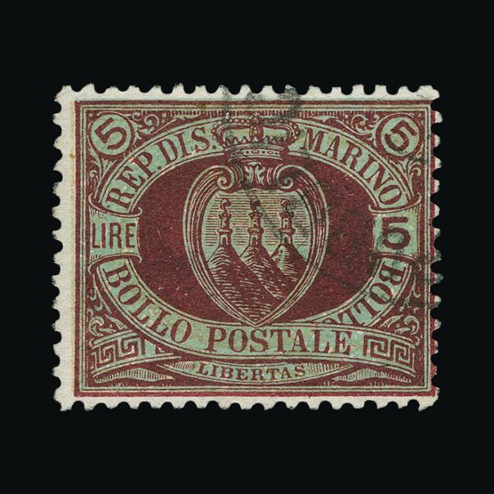 Lot 18410 - San Marino 1892-94 - UPA UPA Sale #84 worldwide Collections Lot 18410 - San Marino 1892-94 - UPA UPA Sale #84 worldwide Collections