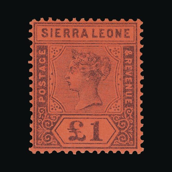 Lot 18786 - sierra leone 1896-7 -  UPA UPA Sale #84 worldwide Collections