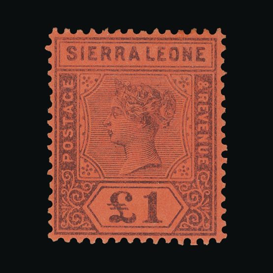 Lot 18790 - sierra leone 1896-97 -  UPA UPA Sale #84 worldwide Collections