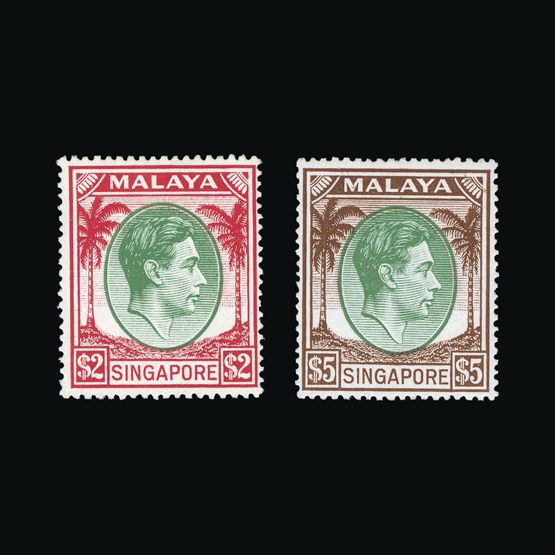 Lot 18883 - singapore 1948-52 -  UPA UPA Sale #84 worldwide Collections