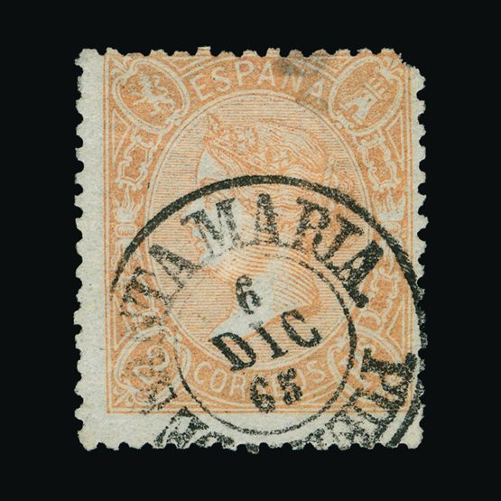 Lot 19515 - Spain 1865 - UPA UPA Sale #84 worldwide Collections Lot 19515 - Spain 1865 - UPA UPA Sale #84 worldwide Collections