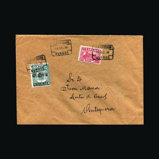 Lot 19687 - spain - civil war issues 1936 -  UPA UPA Sale #84 worldwide Collections