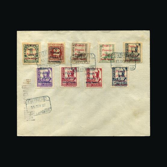 Lot 19691 - spain - civil war issues 1937 -  UPA UPA Sale #84 worldwide Collections