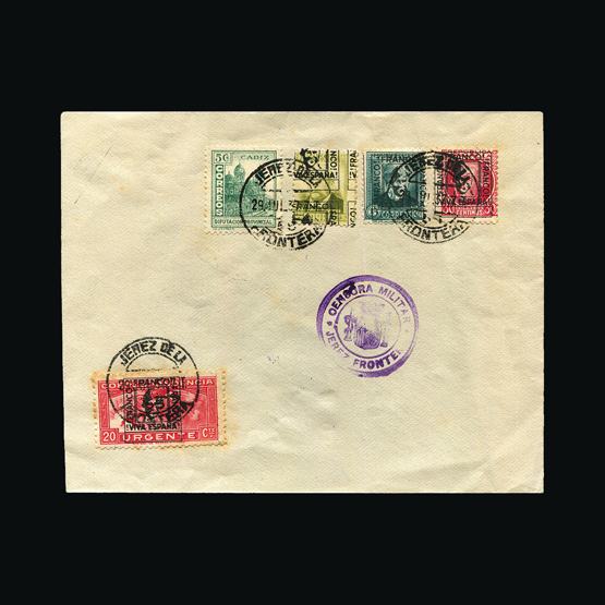 Lot 19692 - spain - civil war issues 1937 -  UPA UPA Sale #84 worldwide Collections