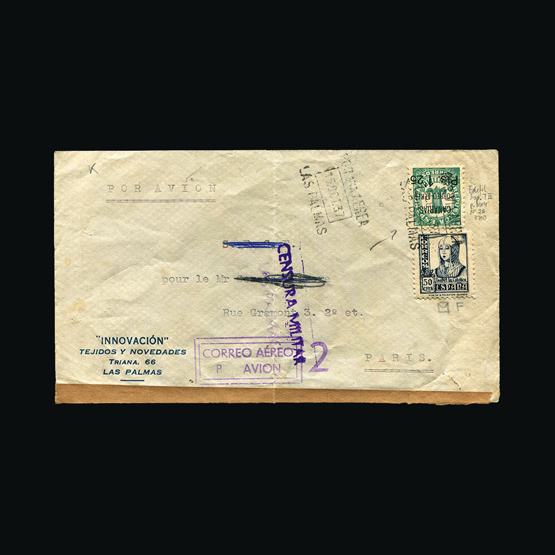 Lot 19693 - spain - civil war issues 1937 -  UPA UPA Sale #84 worldwide Collections