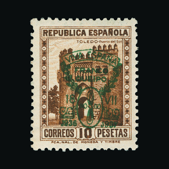 Lot 19697 - spain - civil war issues 1937 -  UPA UPA Sale #84 worldwide Collections