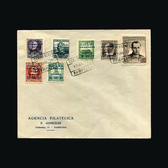 Lot 19700 - spain - civil war issues 19937 -  UPA UPA Sale #84 worldwide Collections