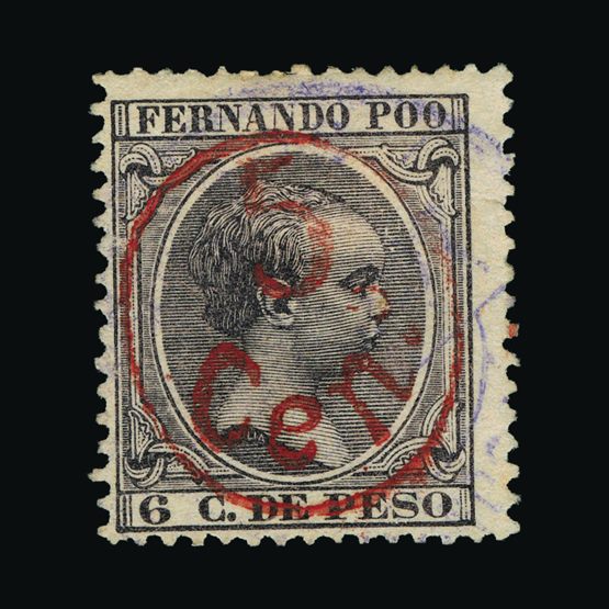 Lot 19706 - Spain - Colonies - Fernando Poo 1896-98 - UPA UPA Sale #84 worldwide Collections Lot 19706 - Spain - Colonies - Fernando Poo 1896-98 - UPA UPA Sale #84 worldwide Collections