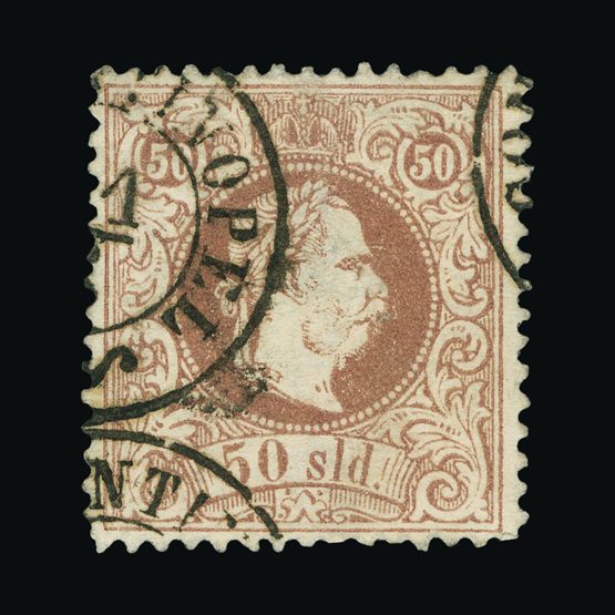Lot 1988 - austro-hungarian post offices in the turkish empire 1867 -  UPA UPA Sale #84 worldwide Collections