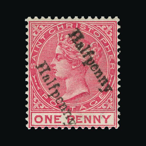 Lot 19952 - St. Kitts and Nevis - St. Christopher 1885 - UPA UPA Sale #84 worldwide Collections Lot 19952 - St. Kitts and Nevis - St. Christopher 1885 - UPA UPA Sale #84 worldwide Collections