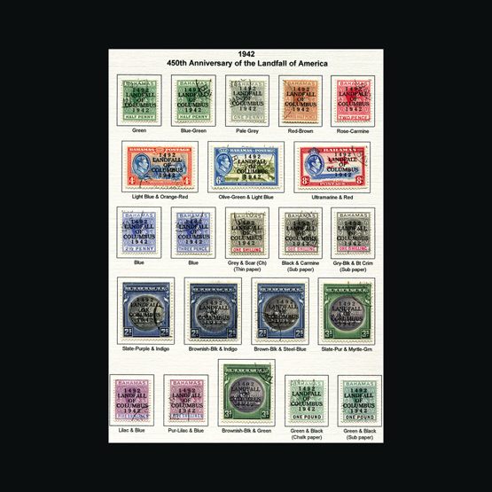 Lot 2154 - bahamas 1942 -  UPA UPA Sale #84 worldwide Collections