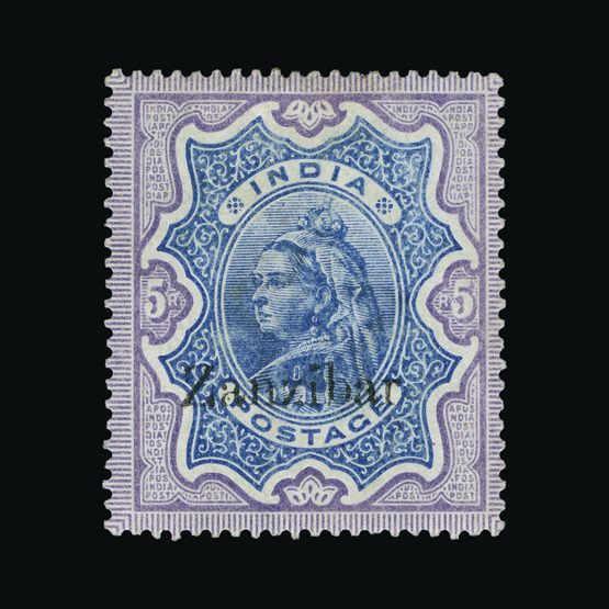 Lot 21705 - zanzibar 1895-96 -  UPA UPA Sale #84 worldwide Collections