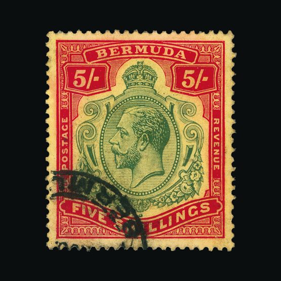 Lot 21860 - Bermuda 1918-22 -  UPA UPA Sale #84 worldwide Collections
