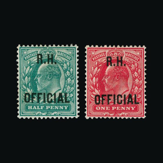 Lot 22291 - Great Britain - Officials 1902 - UPA UPA Sale #84 worldwide Collections Lot 22291 - Great Britain - Officials 1902 - UPA UPA Sale #84 worldwide Collections