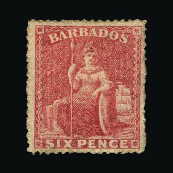 Lot 2349 - barbados 1861-70 -  UPA UPA Sale #84 worldwide Collections