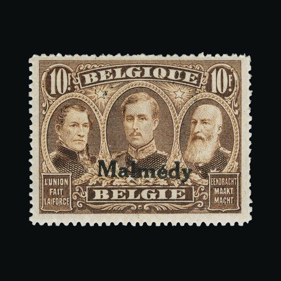 Lot 3117 - Belgium - Occupation of Germany (Eupen and Malmedy) 1920 - UPA UPA Sale #84 worldwide Collections Lot 3117 - Belgium - Occupation of Germany (Eupen and Malmedy) 1920 - UPA UPA Sale #84 worldwide Collections