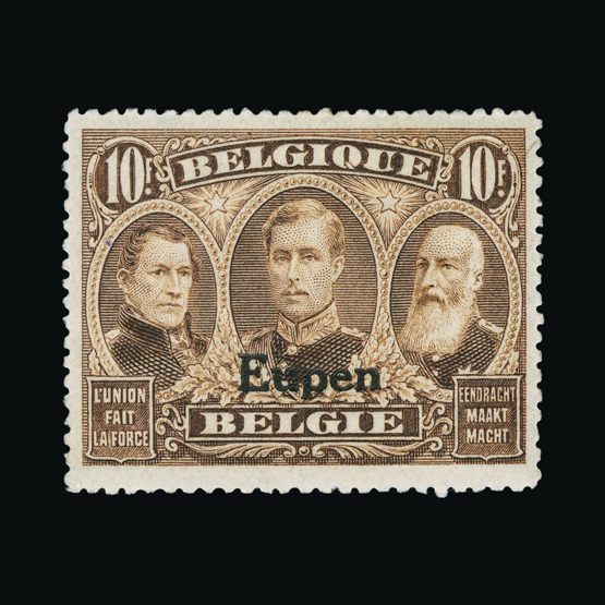 Lot 3119 - Belgium - Occupation of Germany (Eupen and Malmedy) 1920 - UPA UPA Sale #84 worldwide Collections Lot 3119 - Belgium - Occupation of Germany (Eupen and Malmedy) 1920 - UPA UPA Sale #84 worldwide Collections
