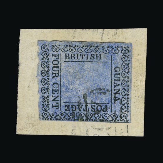 Lot 3726 - british guiana 1862 -  UPA UPA Sale #84 worldwide Collections