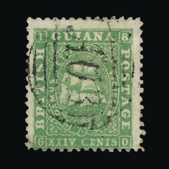 Lot 3727 - british guiana 1862-65 -  UPA UPA Sale #84 worldwide Collections