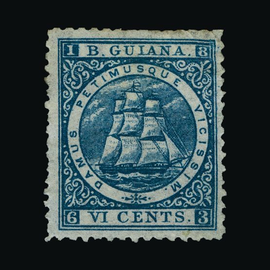Lot 3729 - british guiana 1862-65 -  UPA UPA Sale #84 worldwide Collections