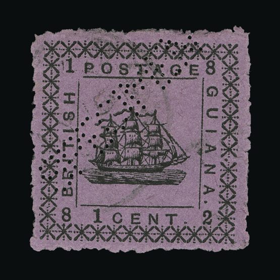Lot 3745 - british guiana 1881 -  UPA UPA Sale #84 worldwide Collections