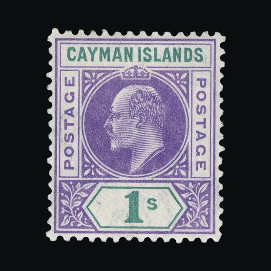 Lot 5733 - cayman islands 1907 -  UPA UPA Sale #84 worldwide Collections