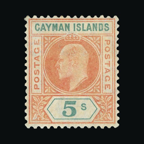 Lot 5734 - cayman islands 1907 -  UPA UPA Sale #84 worldwide Collections