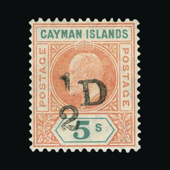 Lot 5737 - cayman islands 1907 -  UPA UPA Sale #84 worldwide Collections