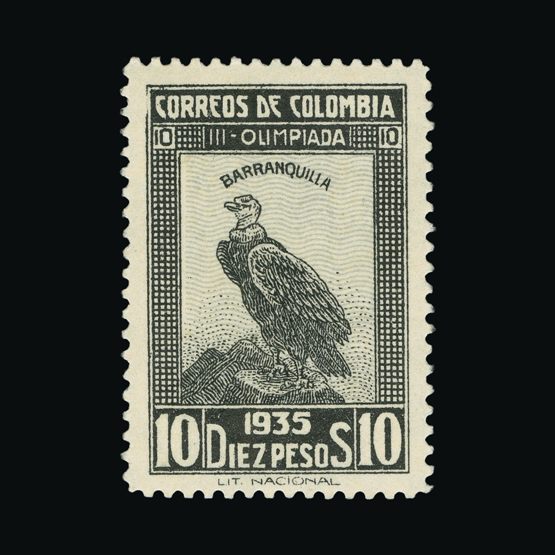 Lot 6089 - Colombia 1935 - UPA UPA Sale #84 worldwide Collections Lot 6089 - Colombia 1935 - UPA UPA Sale #84 worldwide Collections