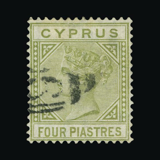 Lot 6292 - Cyprus 1881 -  UPA UPA Sale #84 worldwide Collections