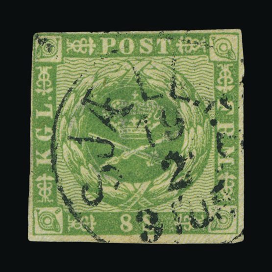 Lot 6501 - Denmark 1858 -  UPA UPA Sale #84 worldwide Collections