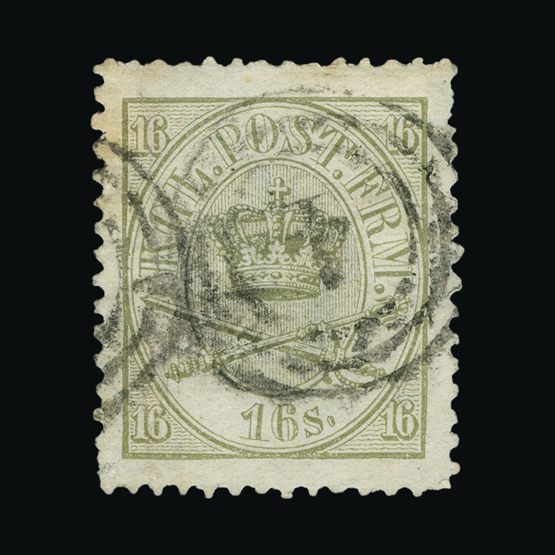 Lot 6505 - Denmark 1864 -  UPA UPA Sale #84 worldwide Collections