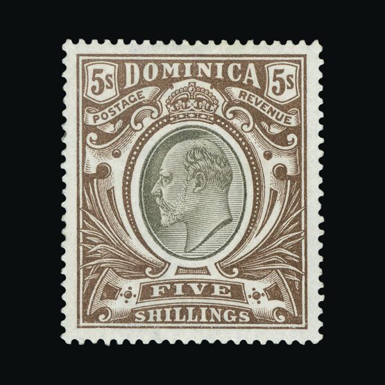 Lot 6627 - dominica 1903-07 - UPA UPA Sale #84 worldwide Collections Lot 6627 - dominica 1903-07 - UPA UPA Sale #84 worldwide Collections
