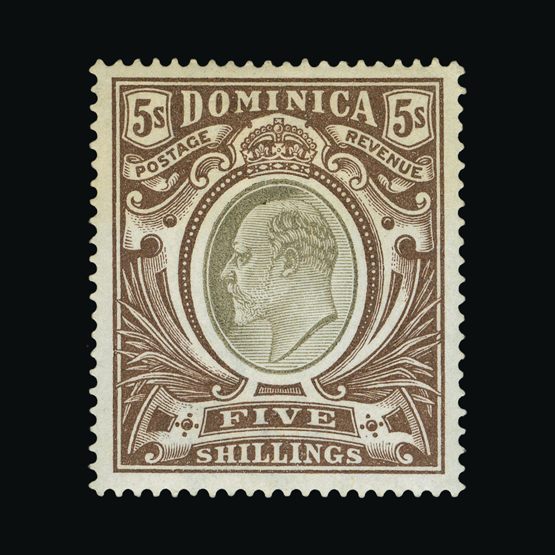 Lot 6629 - dominica 1903-07 - UPA UPA Sale #84 worldwide Collections Lot 6629 - dominica 1903-07 - UPA UPA Sale #84 worldwide Collections