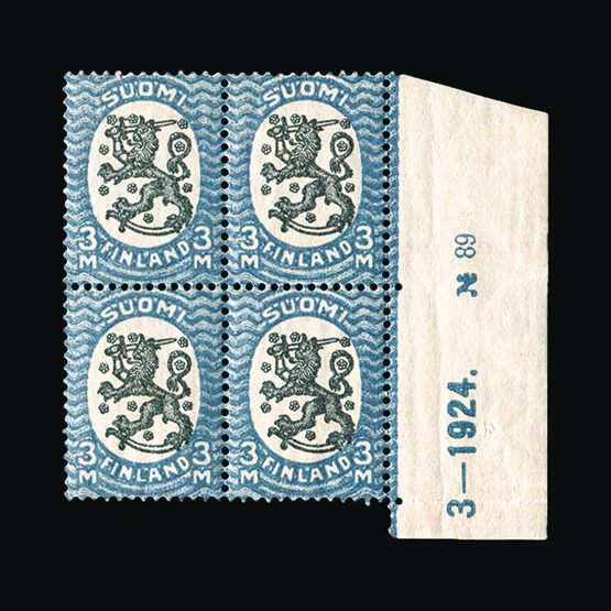 Lot 7370 - finland 1917-20 -  UPA UPA Sale #84 worldwide Collections