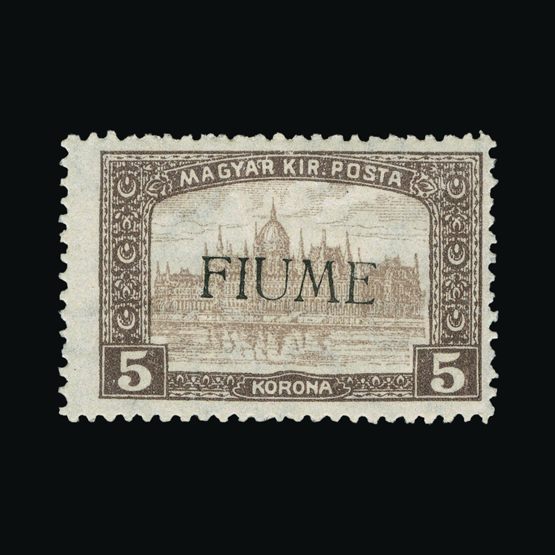 Lot 7382 - Fiume 1918-19 - UPA UPA Sale #84 worldwide Collections Lot 7382 - Fiume 1918-19 - UPA UPA Sale #84 worldwide Collections