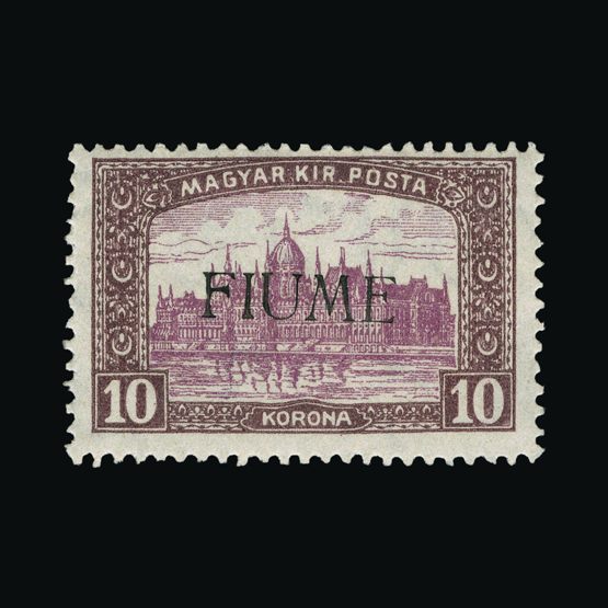 Lot 7383 - Fiume 1918-19 - UPA UPA Sale #84 worldwide Collections Lot 7383 - Fiume 1918-19 - UPA UPA Sale #84 worldwide Collections