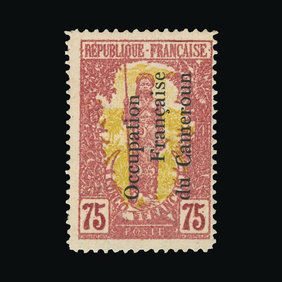 Lot 7825 - France - Colonies - Cameroun 1916 - UPA UPA Sale #84 worldwide Collections Lot 7825 - France - Colonies - Cameroun 1916 - UPA UPA Sale #84 worldwide Collections
