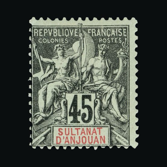 Lot 7850 - France - Colonies - Comoro Islands - Anjouan 1892-1912 -  UPA UPA Sale #84 worldwide Collections