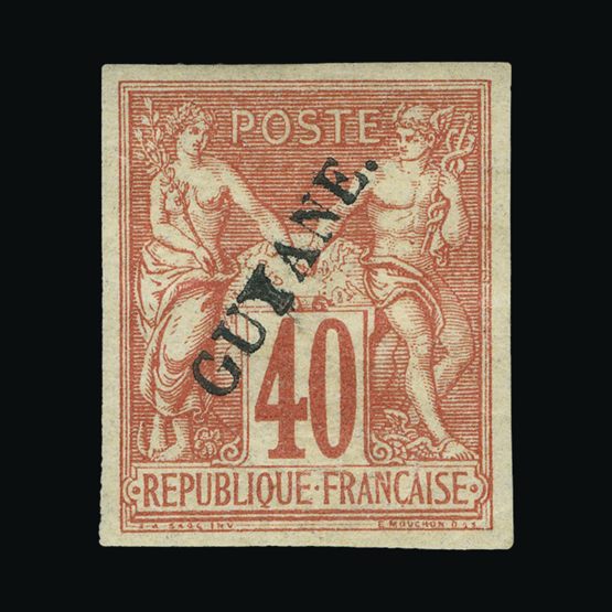 Lot 7898 - France - Colonies - Guiana 1892 - UPA UPA Sale #84 worldwide Collections Lot 7898 - France - Colonies - Guiana 1892 - UPA UPA Sale #84 worldwide Collections