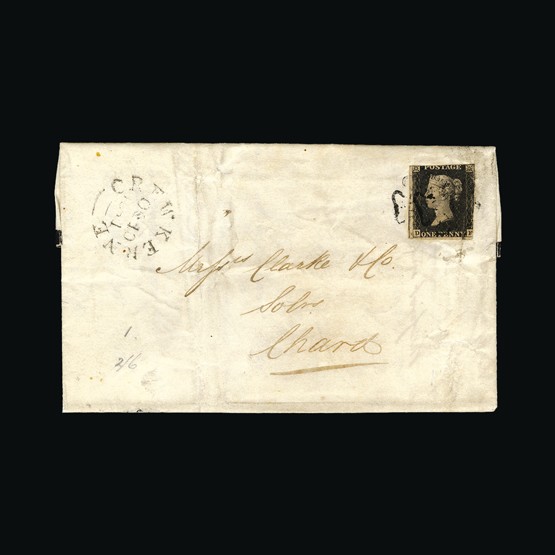 Lot 11055 - Great Britain - Covers - QV 1840 - UPA UPA Sale #85 worldwide Collections Lot 11055 - Great Britain - Covers - QV 1840 - UPA UPA Sale #85 worldwide Collections