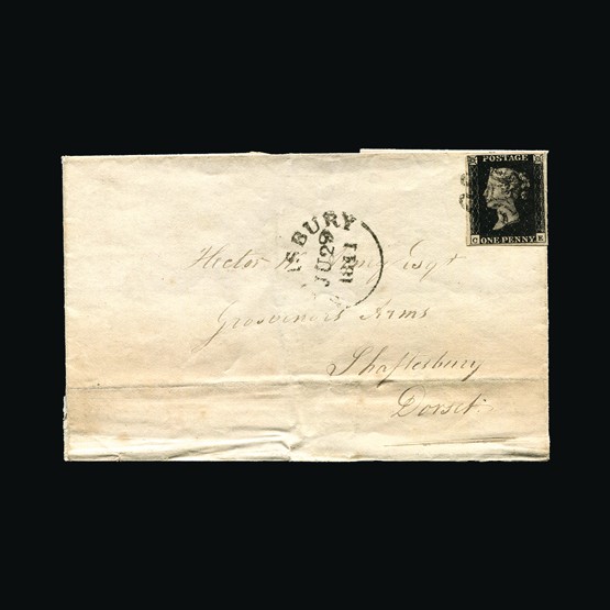 Lot 11063 - Great Britain - Covers - QV 1841 - UPA UPA Sale #85 worldwide Collections Lot 11063 - Great Britain - Covers - QV 1841 - UPA UPA Sale #85 worldwide Collections